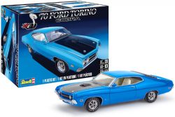 MODÈLE À COLLER - 1970 FORD TORINO COBRA 1/25 NIVEAU 4